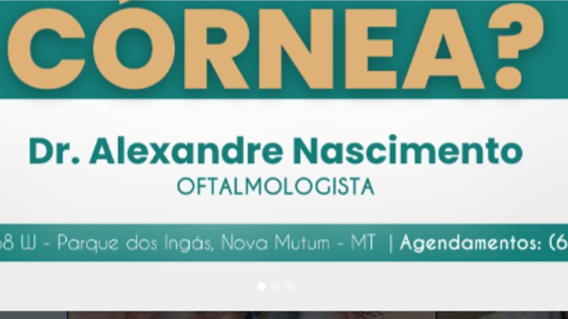 Banner da Dr. Alexandre Nascimento